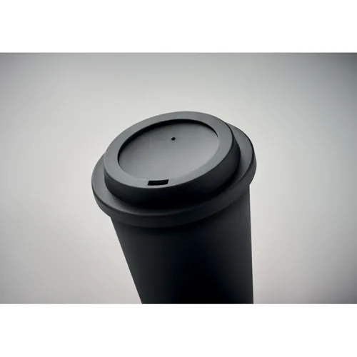 NOLA Duplafalú PP pohár 300 ml Fekete 