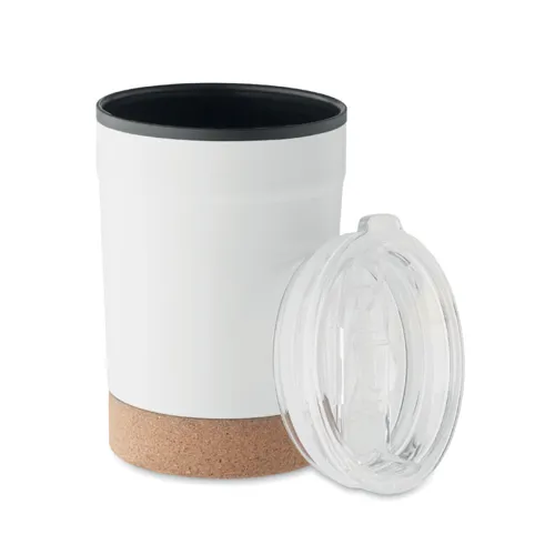 NOMU Duplafalú pohár 300 ml Fehér 