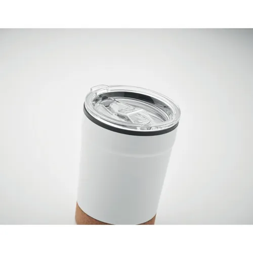 NOMU Duplafalú pohár 300 ml Matt Ezüst 