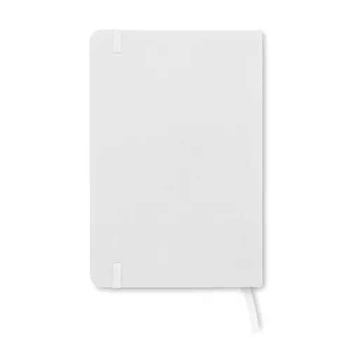 NOTE RPET A5 vonalas notesz RPET borító Fehér 
