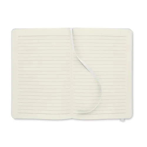NOTE RPET A5 vonalas notesz RPET borító Fehér 