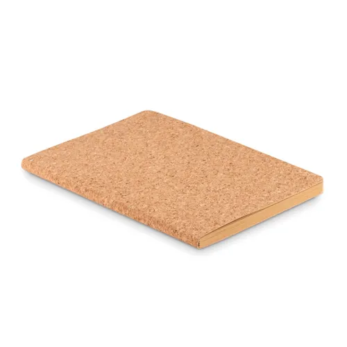 NOTECORK A5 vonalas parafa notesz Bézs 
