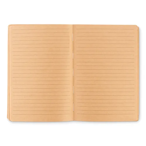 NOTECORK A5 vonalas parafa notesz Bézs 