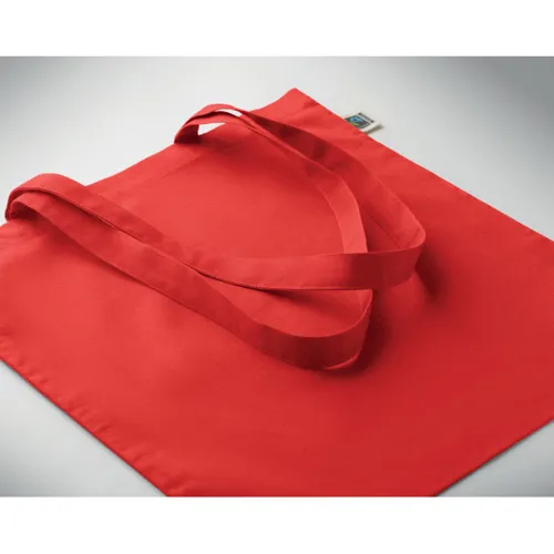 OSOLE+ COLOUR Fairtrade bevásárlótáska 180 g Piros 
