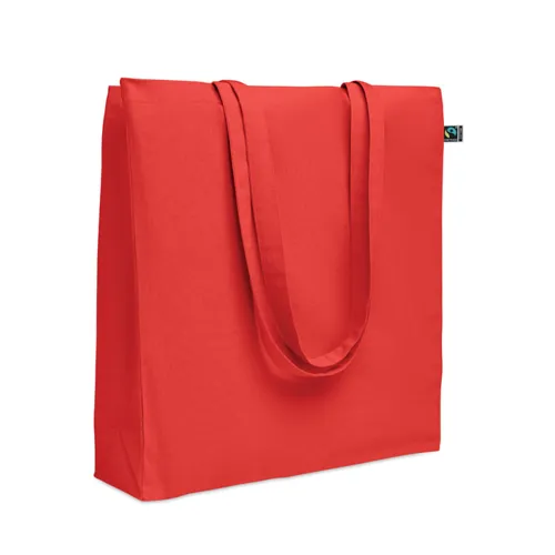 OSOLE++ COLOUR Fairtrade bevásárlótáska 180 g Piros 