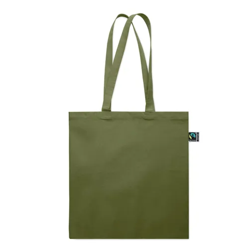 OSOLE++ COLOUR Fairtrade bevásárlótáska 180 g sötétzöld 