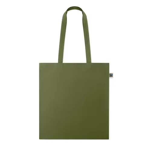 OSOLE+ COLOUR Fairtrade bevásárlótáska 180 g Sötétzöld 