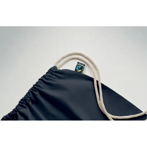 OSOLE DRAW COLOUR Fairtrade zsinóros táska 180 g Kék 