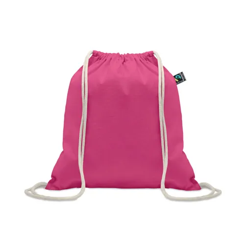 OSOLE DRAW COLOUR Fairtrade zsinóros táska 180 g Fukszia 