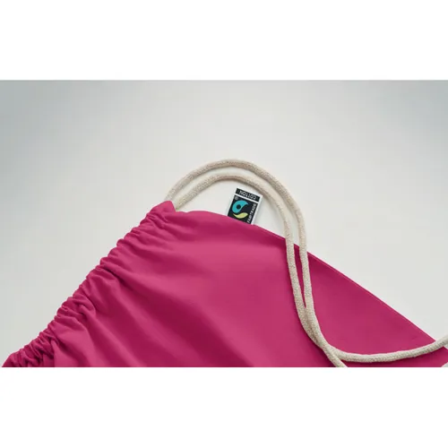 OSOLE DRAW COLOUR Fairtrade zsinóros táska 180 g Fukszia 