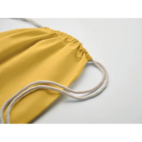 OSOLE DRAW COLOUR Fairtrade zsinóros táska 180 g Sárga 