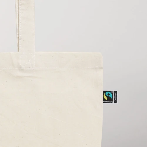 OSOLE+ Pamut bevásárlótáska Fairtrade Bézs 