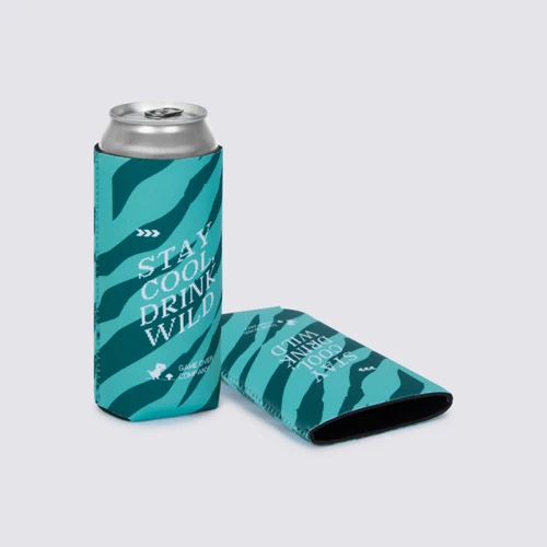 Összehajtható, nagy neoprén hűtőtok. 450 ml méret.  