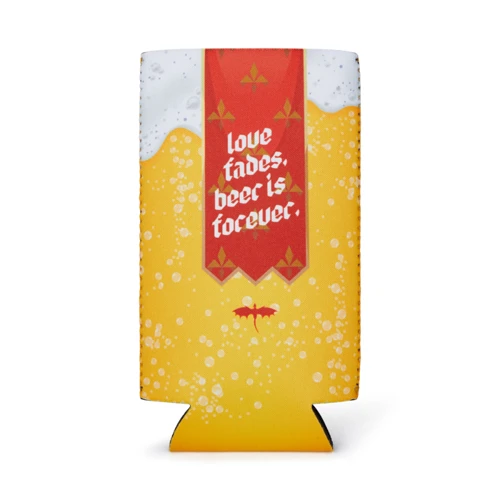 Összehajtható, nagy neoprén hűtőtok. 450 ml méret.  