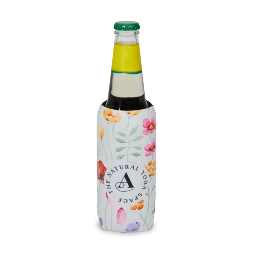 Összehajtható neoprén hűtőtok. 330 ml, keskeny méret.  