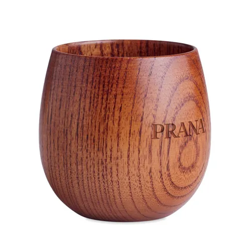 OVALIS Tölgyfa pohár 250 ml Barna 