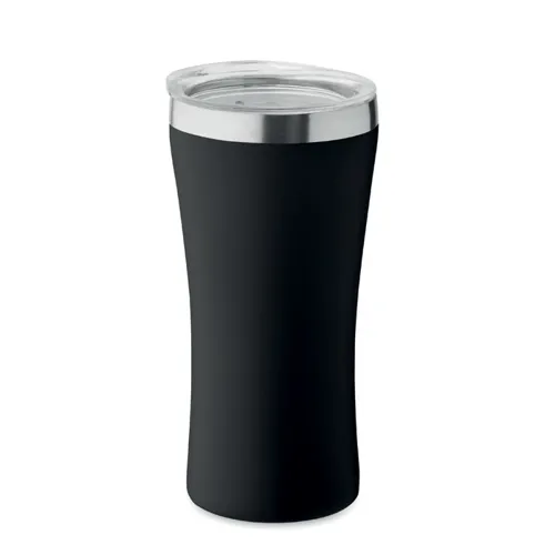OZ Kis duplafalú pohár 160 ml Fekete 