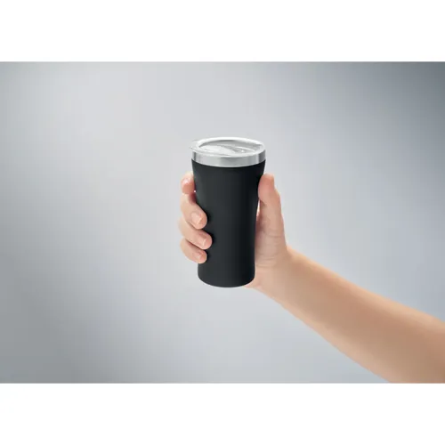 OZ Kis duplafalú pohár 160 ml Fekete 