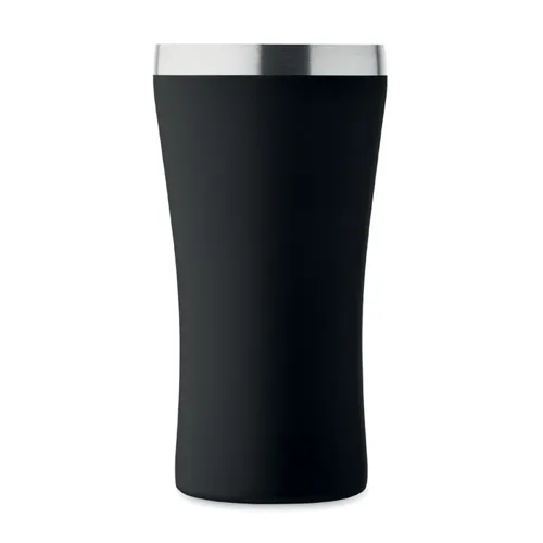 OZ Kis duplafalú pohár 160 ml Fekete 