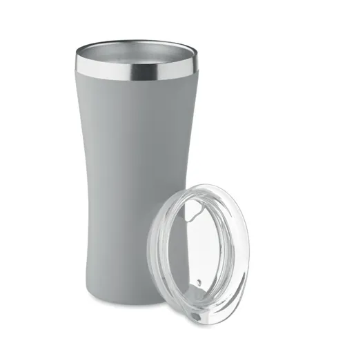 OZ Kis duplafalú pohár 160 ml Szürke 