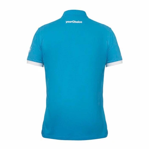 Pamut pólóing kontrasztos csíkkal 190 g/m²  