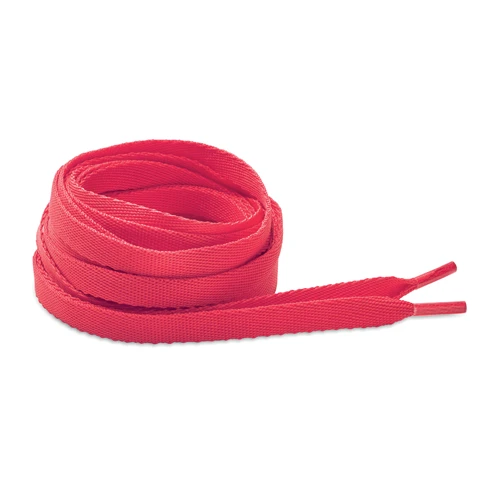 Pantone színű, twill szövésű poliészter cipőfűző  