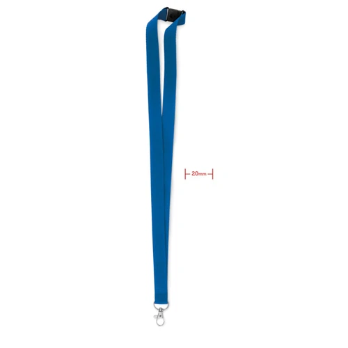 PANY Nyakpánt karabinerrel, 20 mm Királykék 