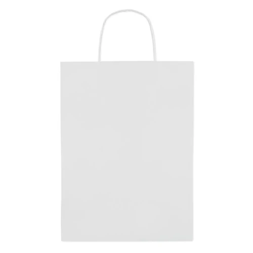 PAPER LARGE Nagy papír ajándéktasak 150 g Fehér 