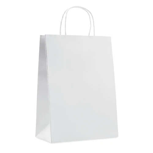PAPER LARGE Nagy papír ajándéktasak 150 g Fehér 