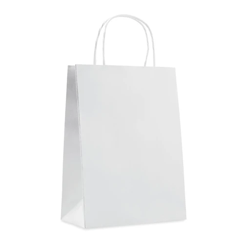 PAPER MEDIUM Köz. papír ajándéktasak 150 g Fehér 