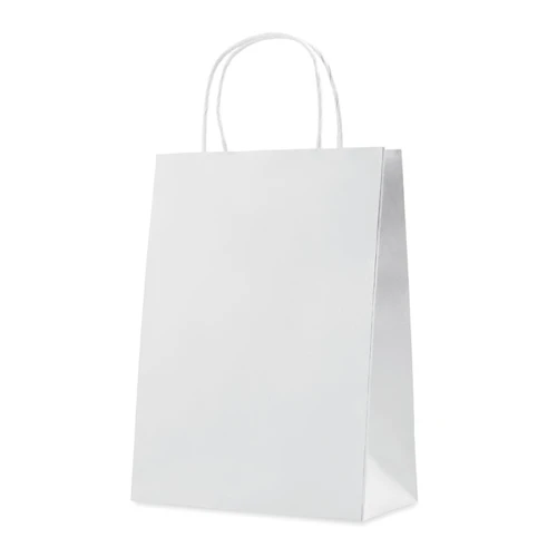 PAPER MEDIUM Köz. papír ajándéktasak 150 g Fehér 