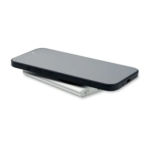 PAWTT Vezeték nélkül töltő powerbank Matt Ezüst 
