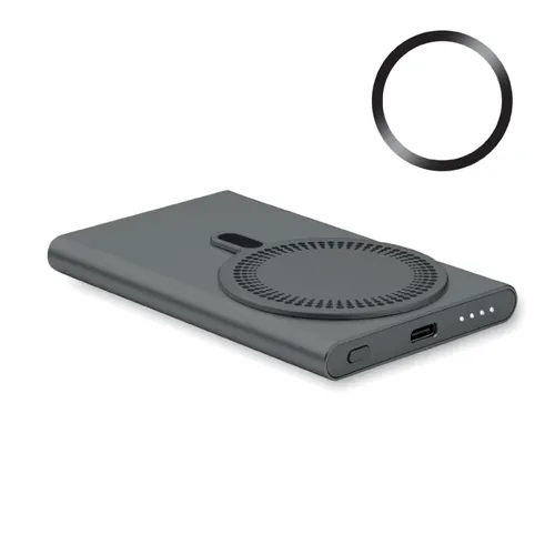 PAWTT Vezeték nélkül töltő powerbank Titániumszürke 