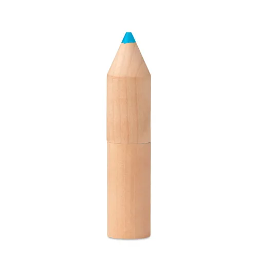 PETIT COLORET 6 ceruza fa dobozban Fa 
