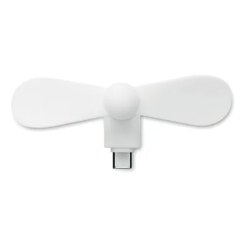 PHAN Hordozható USB ventilátor Fehér 