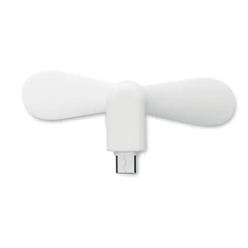 PHAN Hordozható USB ventilátor Fehér 
