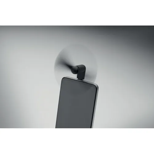 PHAN Hordozható USB ventilátor Fekete 