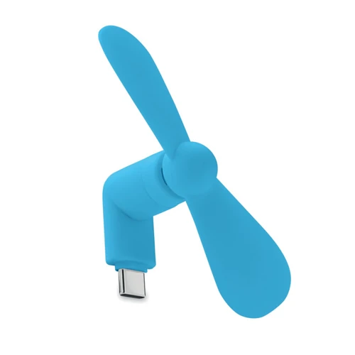 PHAN Hordozható USB ventilátor Türkiz 