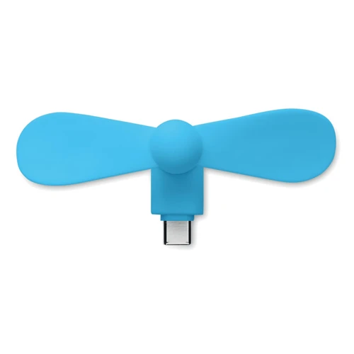 PHAN Hordozható USB ventilátor Türkiz 