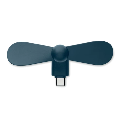 PHAN Hordozható USB ventilátor Francia Tengerészkék 