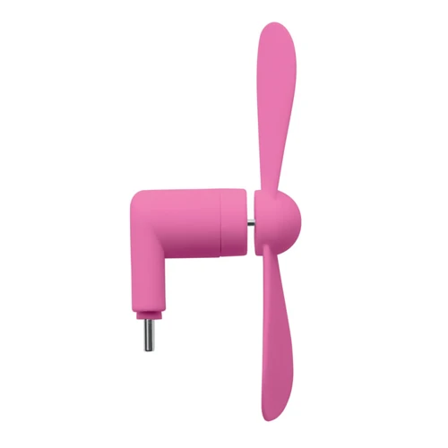 PHAN Hordozható USB ventilátor Fukszia 