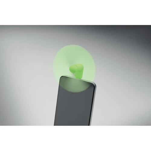 PHAN Hordozható USB ventilátor Lime 