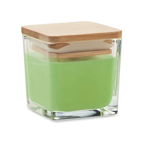 PILA Négyzet alakú illatgyertya 50g Lime 