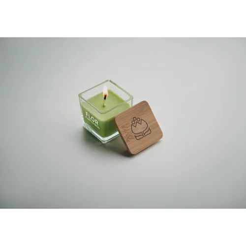 PILA Négyzet alakú illatgyertya 50g Lime 