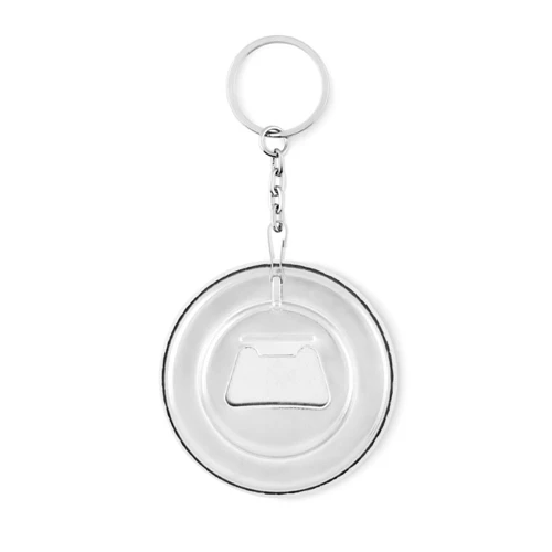 PIN FLASK Üvegnyitó kulcstartó Matt Ezüst 
