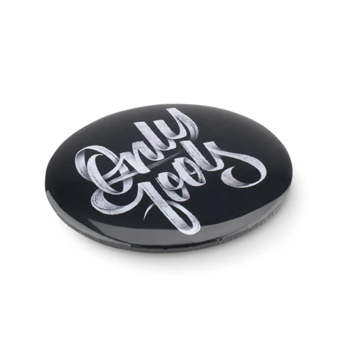 PIN Kitűző Matt Ezüst 