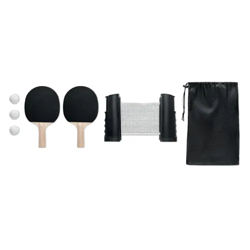 PING PONG Asztalitenisz készlet Fekete 