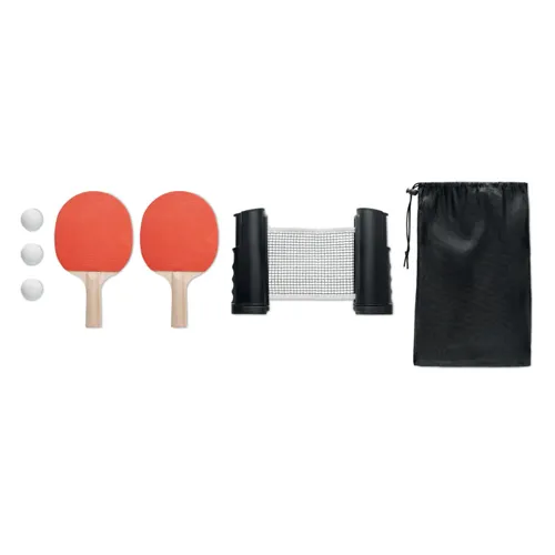 PING PONG Asztalitenisz készlet Fekete 