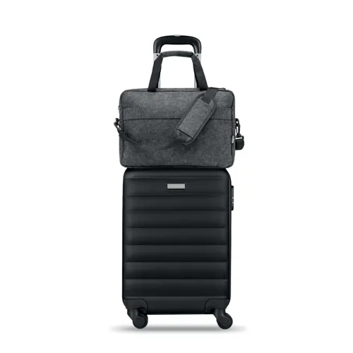 PLANA 15 col. RPET filc laptop táska Kőszürke 