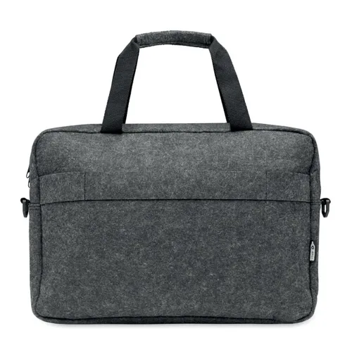 PLANA 15 col. RPET filc laptop táska Kőszürke 